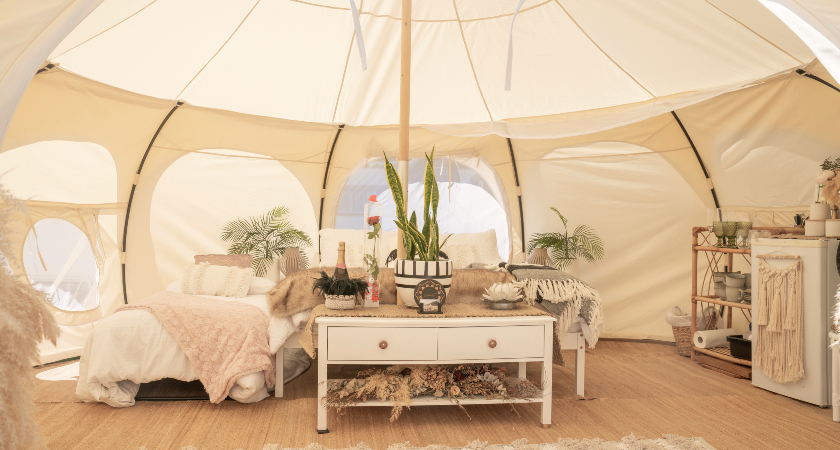 living in yurt