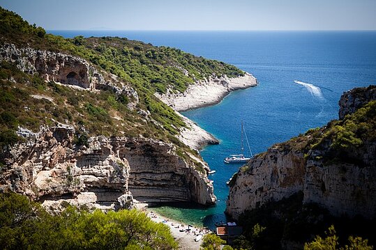 Chorvatsko ostrov Vis, Jaderské moře