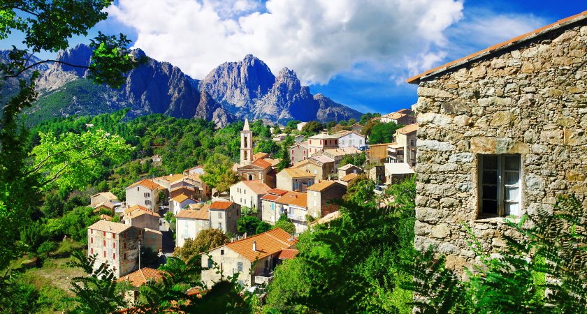 village in Corsica