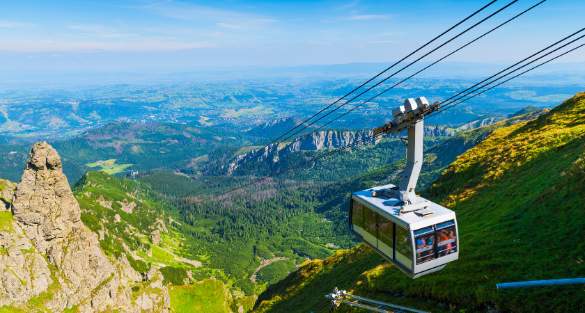 cabin in the mountains