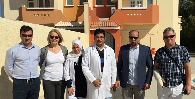 Tým ERV na cestě Inspekční tým ERV